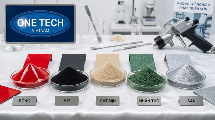 Bột sơn tĩnh điện là gì và các dạng bột phổ biến Các dạng bột sơn tĩnh điện phổ biến dùng trong sản xuất