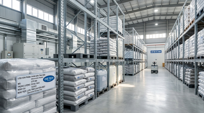 Cách bảo quản sơn tĩnh điện Bắc Ninh trong kho khô ráo Kho bột sơn tĩnh điện được bảo quản khô ráo tại Bắc Ninh