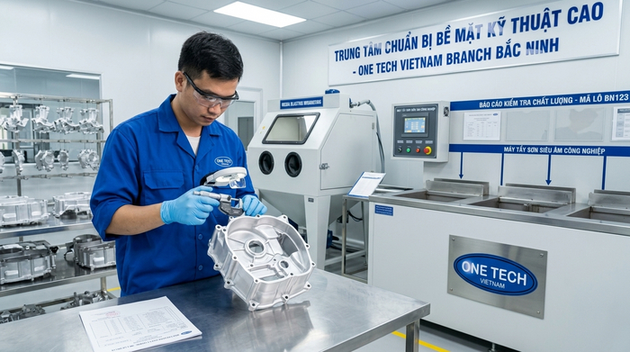 Chọn đơn vị tẩy sơn tĩnh điện Bắc Ninh Tiêu chí chọn đơn vị tẩy sơn tĩnh điện Bắc Ninh có quy trình rõ ràng
