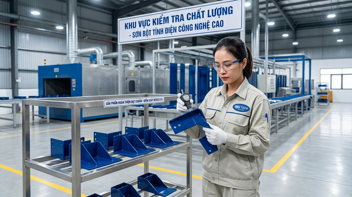Lợi ích khi tuân thủ tiêu chuẩn sơn tĩnh điện Bắc Ninh Lợi ích của sơn tĩnh điện đạt chuẩn trong nhà máy công nghiệp Bắc Ninh