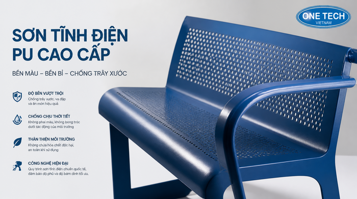 Bột sơn tĩnh điện PU cho bề mặt kim loại thẩm mỹ