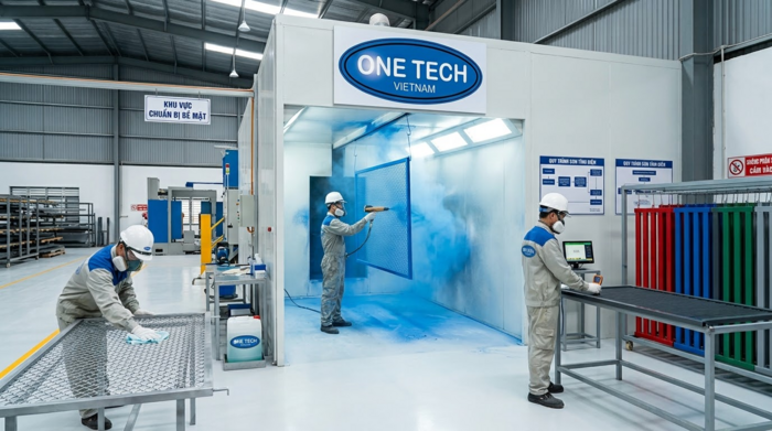 Tiêu chí chọn xưởng sơn tĩnh điện hàng rào tại Bắc Ninh uy tín